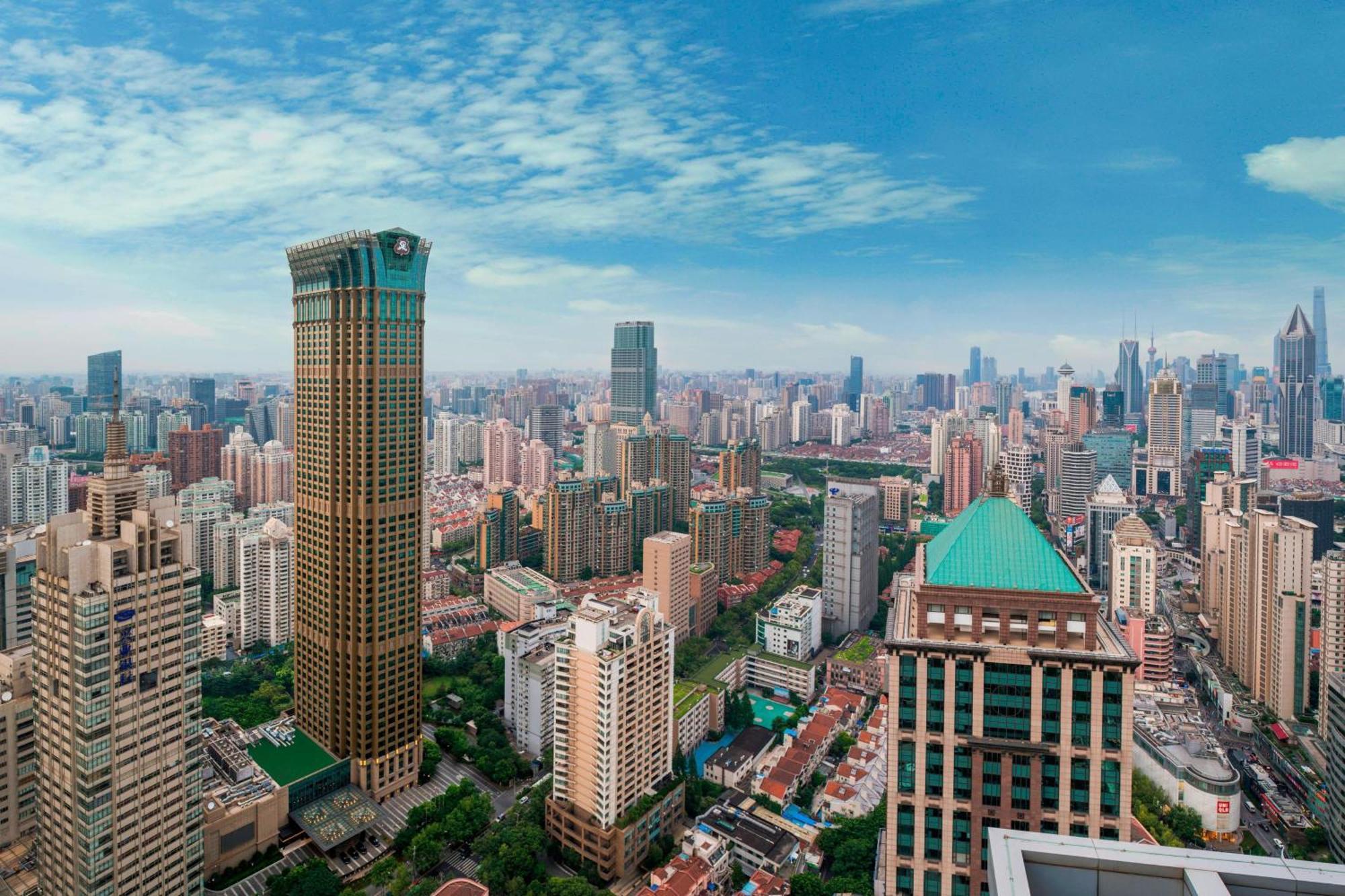 The St. Regis Shanghai Jingan Экстерьер фото