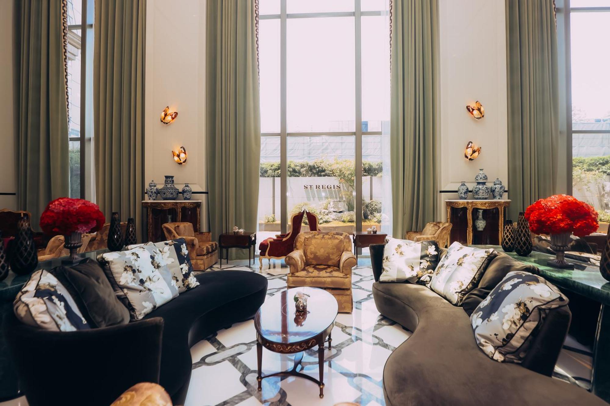 The St. Regis Shanghai Jingan Экстерьер фото