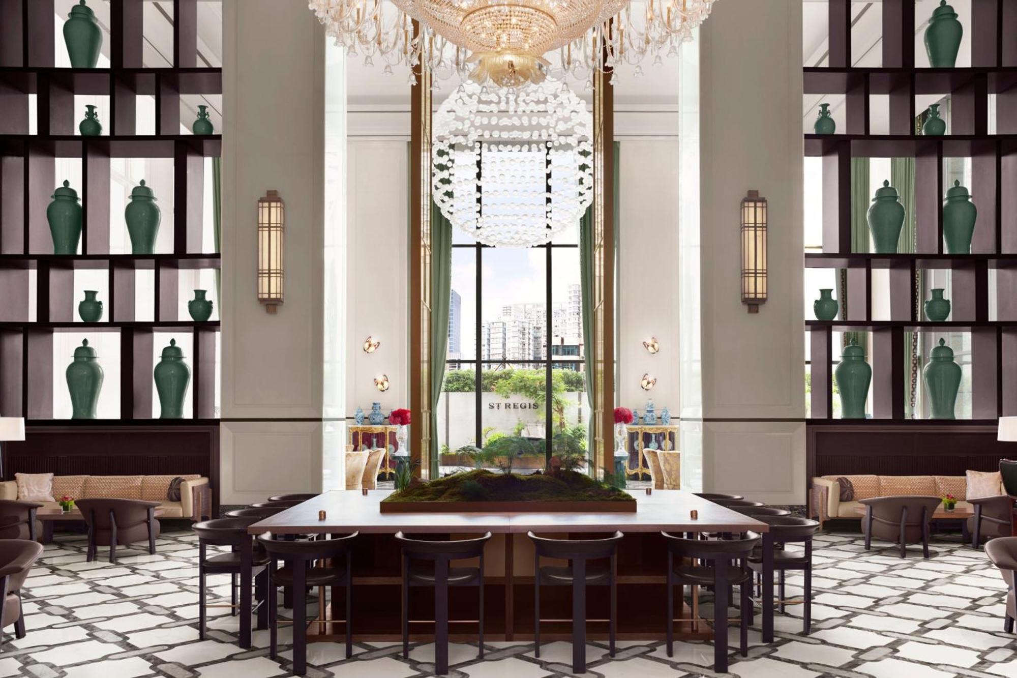 The St. Regis Shanghai Jingan Экстерьер фото